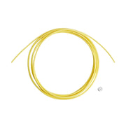 Cordino sottile DoDo in cotone giallo limone con sigillo in argento 925, accessorio fresco e versatile per gioielli.